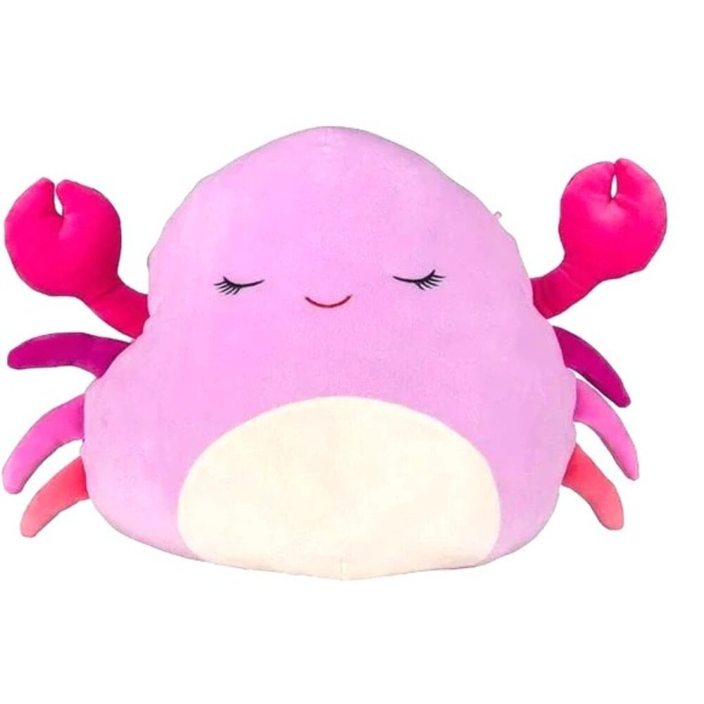 Squishmallows Cailey the Pink Crab 16 Inches Plush Large Kellytoy NWT - Picture 1 of 6